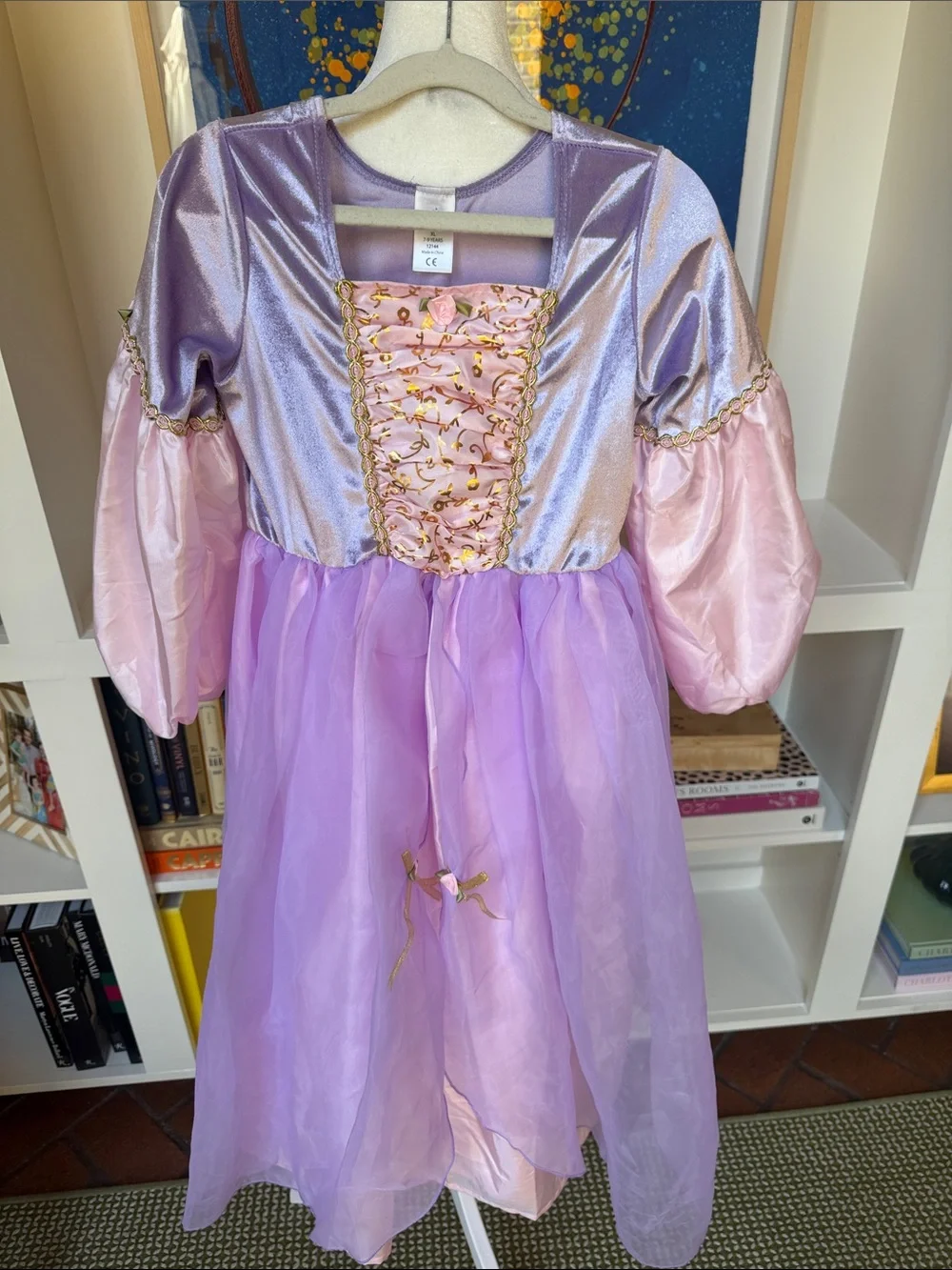 Little Adventures - Girls' Deluxe Rapunzel Dress Up Costume - Size: 7-9
